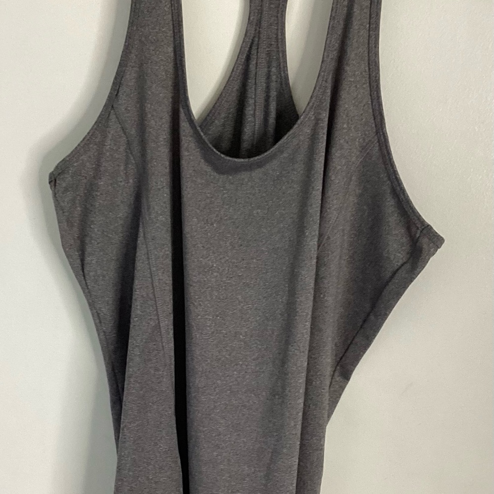 Champion Duodry Gray Backless Relaxed Tank Top XXL